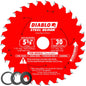 Diablo D053830FMX 5‑3/8 in. x 30 Tooth Steel Demon Carbide-Tipped Saw Blade for Metal