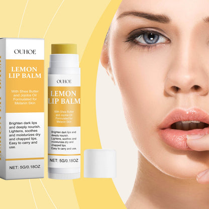 Lemon and Ginger Lip Balm Moisturize and Moisturize with Lemon and Prevent dry and cracking Nourishing Lip Balm