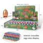 Dinosaur egg children soak in water to expand hatching small toys cracked shell simulation animal
