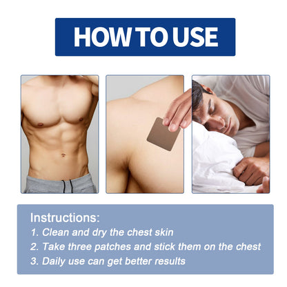 Quits Smoking Patches, Relieve Throat Dry Itching AIDS Smoking Control Smoking Cessation Body Care Patch