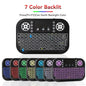 N8 Air Mini Flying Mouse Keyboard RGB Colorful Backlit Small Keyboard Smart TV Remote Control Portable
