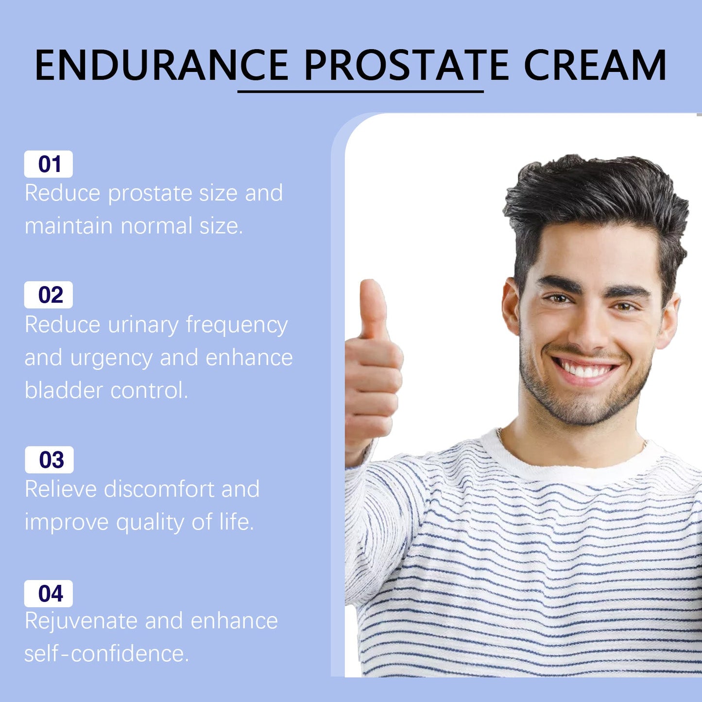 Men's Repair Cream, A Daily Body Care Cream That Gently Relives Skin Discomfort and Enhances Comfort