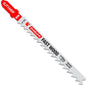Diablo DJT144DF5 4 in. 6 TPI Bi-Metal T-Shank Jig Saw Blades for Fast Wood Cuts (5-Pack)