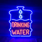 Drinking Water Neon Signs Light