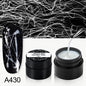 ROSALIND Gel Spider Line For Nails Art Gel Polish UV Colors Painting Gel Nail Polish Spider Gel Lacquer Web Stickers Gel Polish