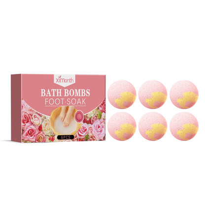 Foot Bath Ball, Moisturizing, Repairing, Anti-Cracking, Peeling, Cleaning, Relieving Physical Discomfort, Dispelling Cold And Dampness