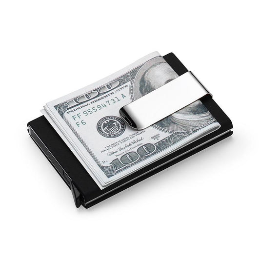 Men's Wallets Credit card holder Automatic card sets business aluminum wallet card sets cash clip holder