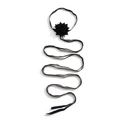 Sexy Leg Chain Elastic Strap Leg Loop Dark Wind Geometric Circle Thigh Chain