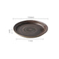 Coarse pottery coffee cup and plate set creative handmade retro coffee cup artistic cup plate milk cup