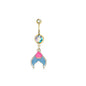 Navel Ring Creative Bat Bee Navel Buckle Navel Ring Body Piercing Jewelry