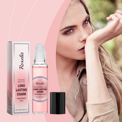 Women's Roller Perfume Lasting Fragrance Portable Rose Light Everyday Fresh Exudes A Niche Appeal Perfume