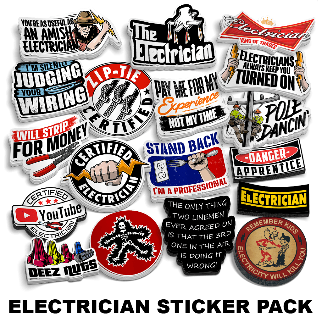 Electrican Sticker Pack