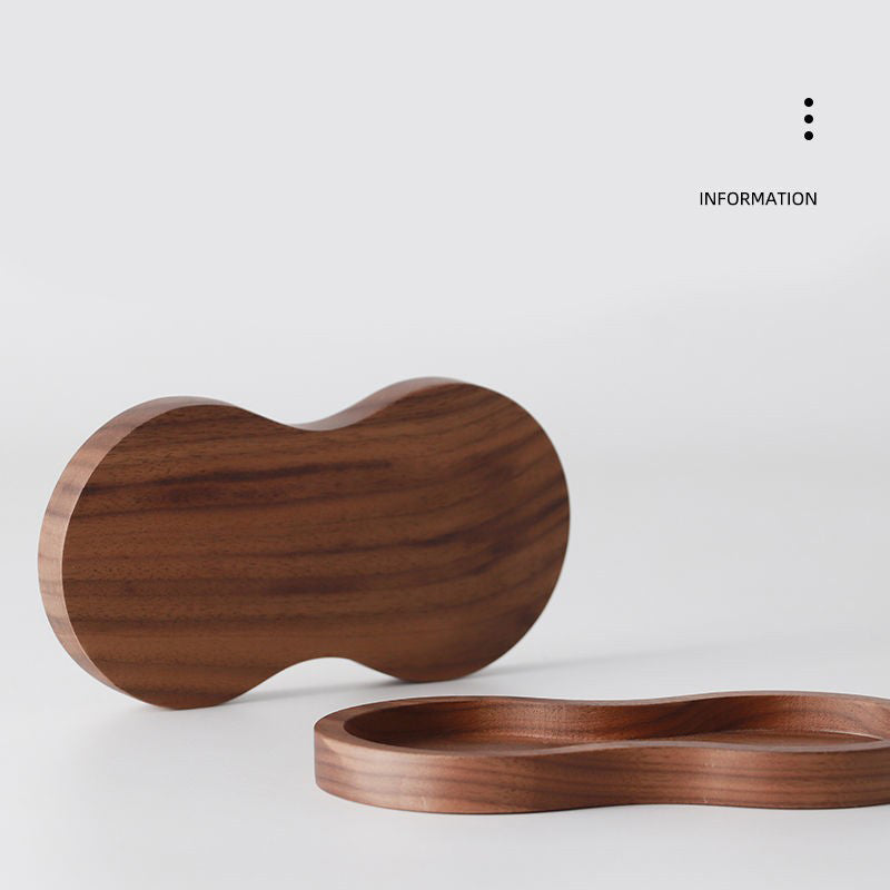 Walnut Round Base Pressing Hammer Storage Rack