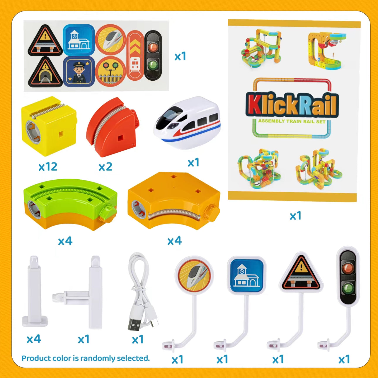 TrackBlaze Flex Train Set