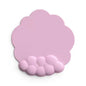 Mouse pad with wrist rest keyboard cloud anti-slip memory foam desktop office gamer mouse wrist rest