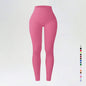 Threaded autumn and winter yoga pants seamless fitness pants high waisted sports yoga clothes leggings