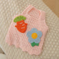 New Cute Cat Clothes Hair proof Autumn Puppet Kitten English Short Blue Cat Pet Autumn Winter Cat Sweater