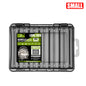 14-Compartment Fishing Tackle Box for Accessories, Lures & Hooks, Double-Sided Organizer.