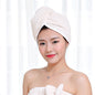 Hair cap, women's absorbent headscarf, long and short hair shower cap, quick drying towel, cute hair wiping, dry hair towel