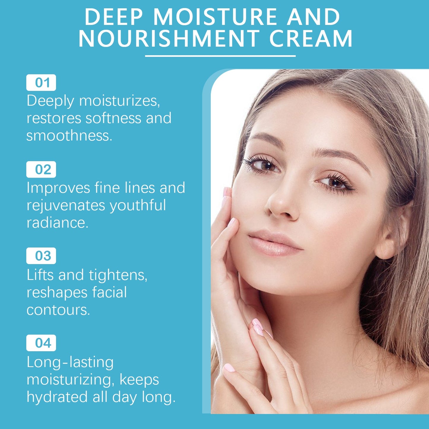 Collagen Moisturizing Cream Moisturizes And Hydrates Rough Skin To Improve Gentle Facial Daily Care
