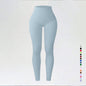 Threaded autumn and winter yoga pants seamless fitness pants high waisted sports yoga clothes leggings