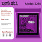 EB Regular Slinky Classic pure nickel electric guitar strings, 10 - 46 gauge (P03251)