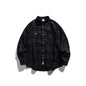 Loose casual checkered long sleeved shirt for men and women