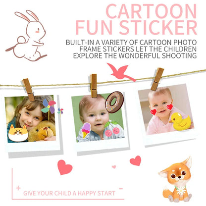 Child camera HD digital camera 2 inch cute cartoon Camera toys children birthday gift 1600w child toys Camera