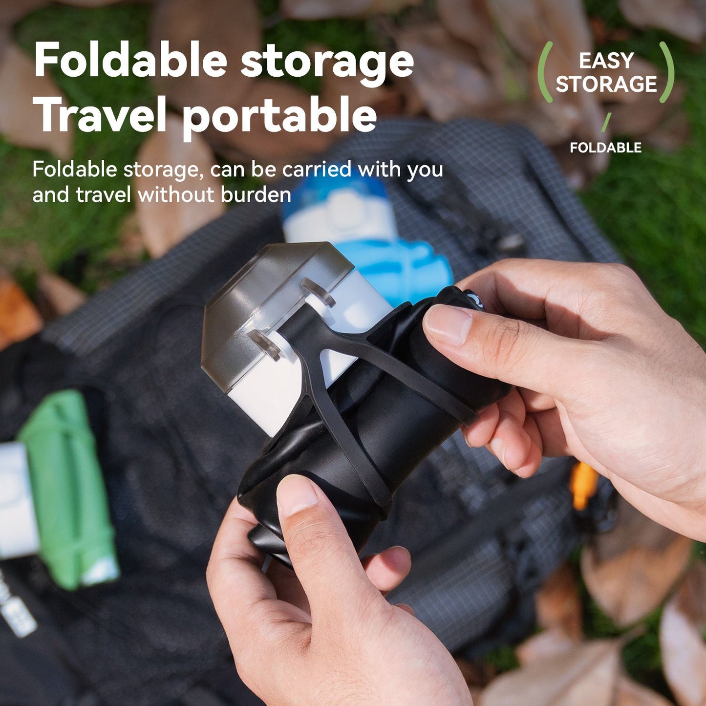 Water Bottle Angled Straight-Fold Soft