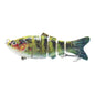 10cm 16.5g Multi-section Lure With Ring Beads Simulation Luya Multi-section Lure Submerged Bionic 6-section Lure