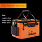 Portable EVA Fishing Bag Collapsible Fishing Bucket Live Fish Box Camping Water Container Pan Basin Tackle Storage Bag