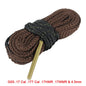 Hunting Gun Bore Cleaner Snake.22 Cal.223 Cal.38 Cal& 5.56mm,7.62mm,12GA Rifle Cleaning Kit Tool Rifle Barrel Calibre Snake Rope