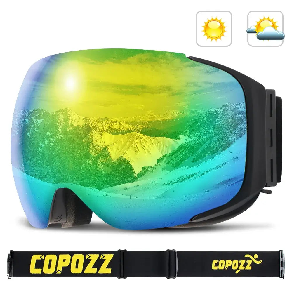 Ski Goggles with Quick Change Lens