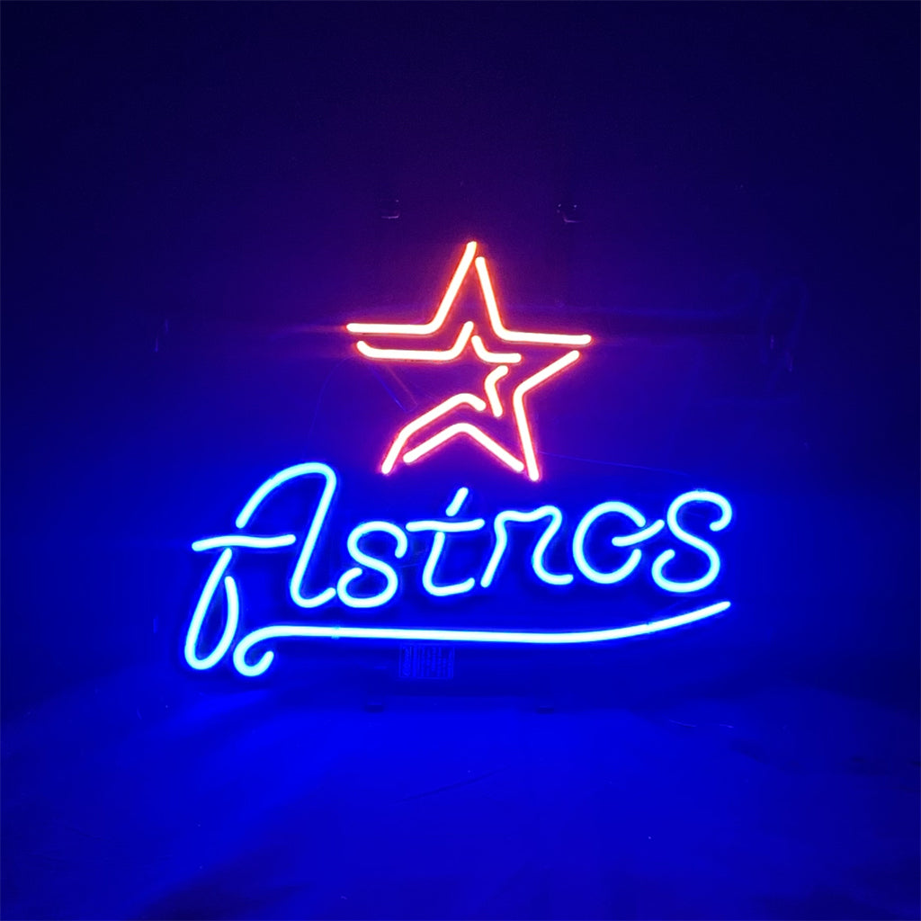 Houston Astros Sport Logo Neon Signs