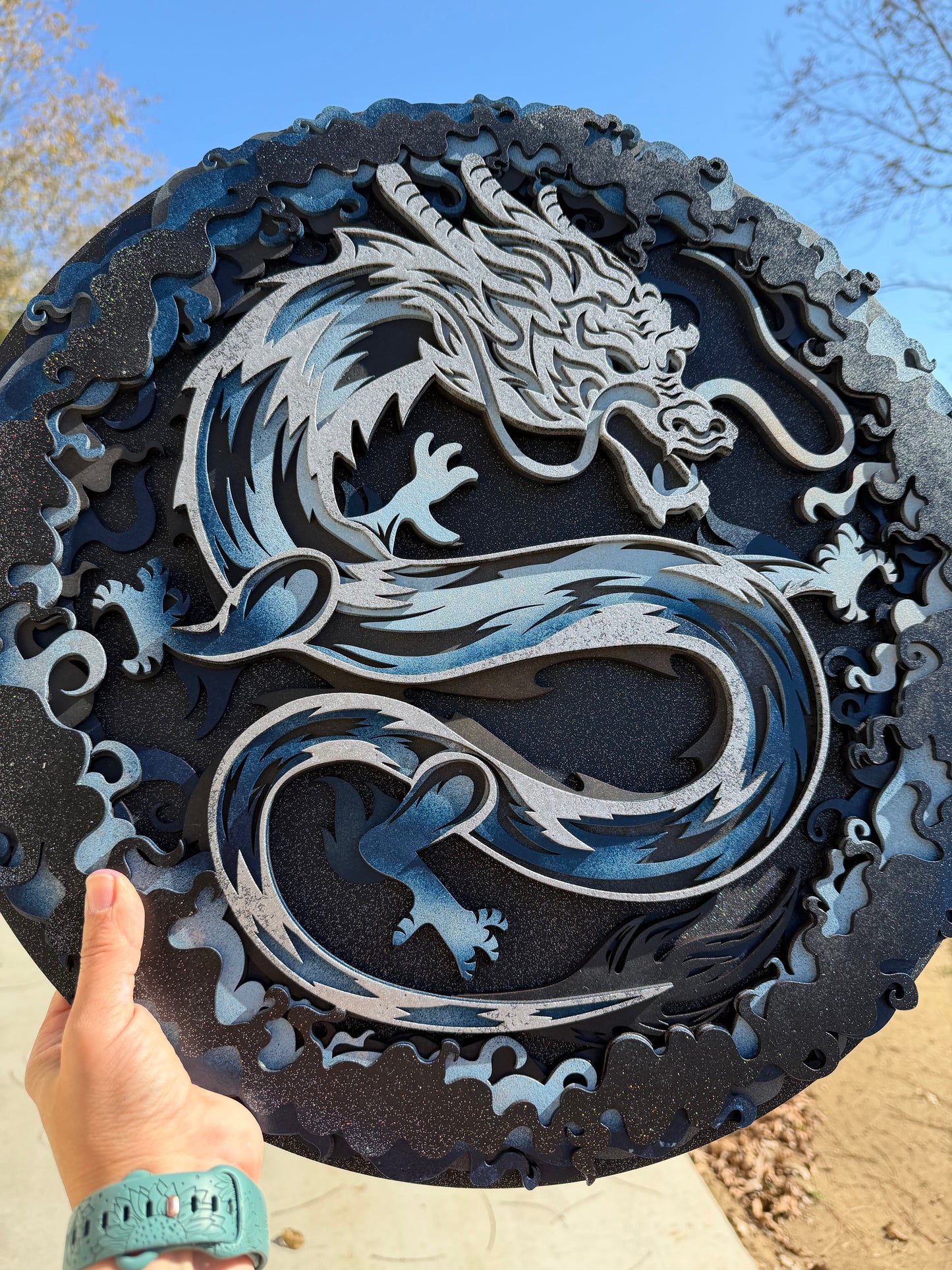 Starry Sky Dragon Mandala