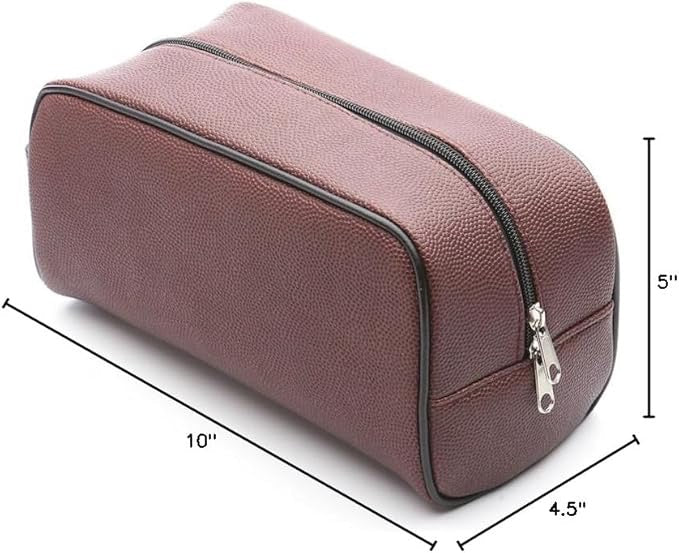 Custom Design Football Toiletry and Cosmetics Bag - Authentic Series