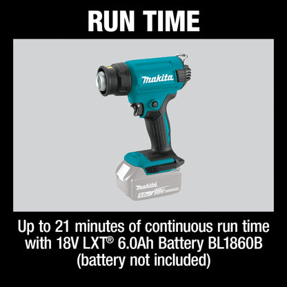 Makita XGH01ZK 18V LXT Lithium-Ion Cordless Heat Gun