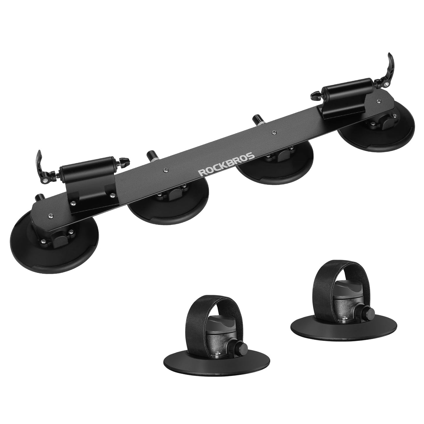 ROCKBROS Suction Cup Bike Rack for Car Roof Quick Release Sucker Mount