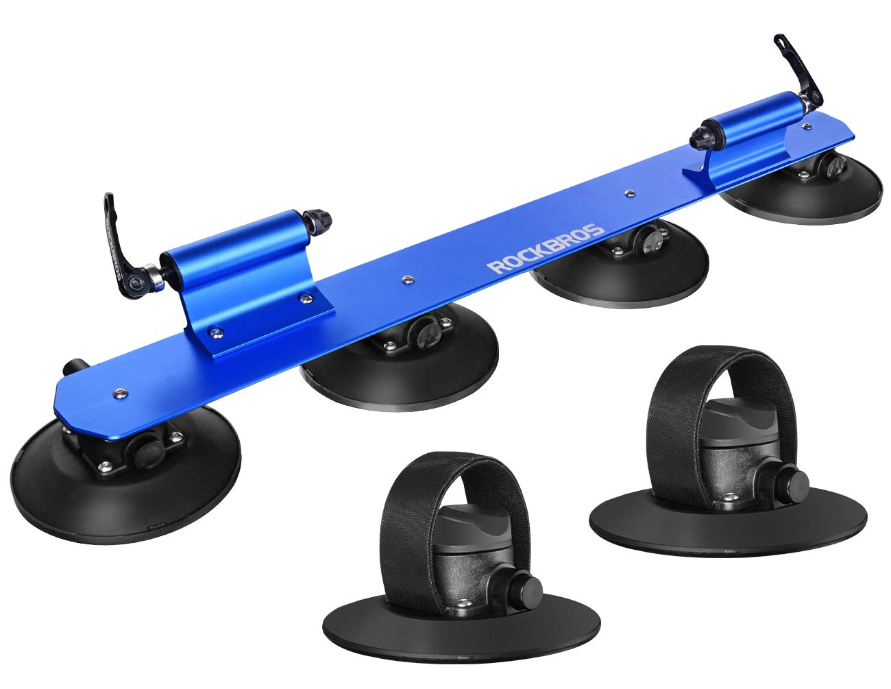 ROCKBROS Suction Cup Bike Rack for Car Roof Quick Release Sucker Mount