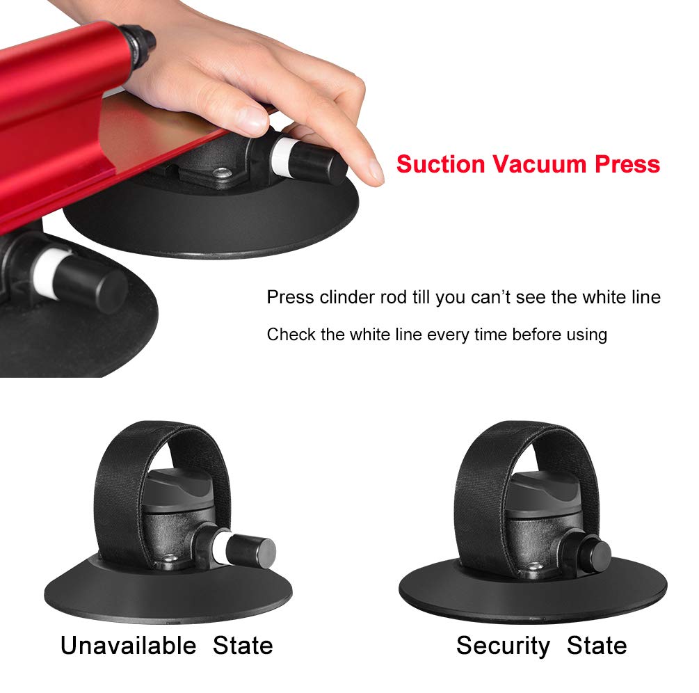 ROCKBROS Suction Cup Bike Rack for Car Roof Quick Release Sucker Mount