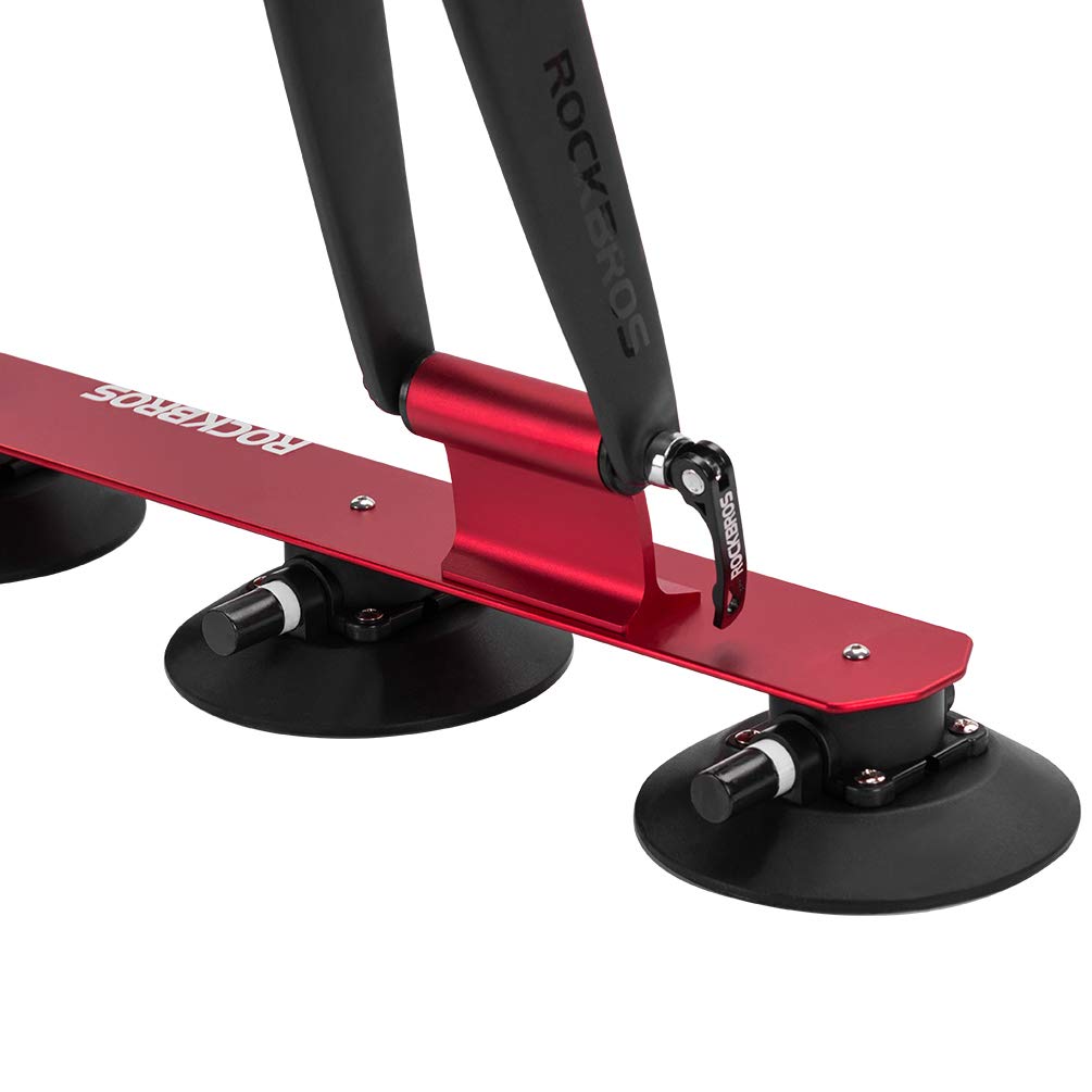 ROCKBROS Suction Cup Bike Rack for Car Roof Quick Release Sucker Mount