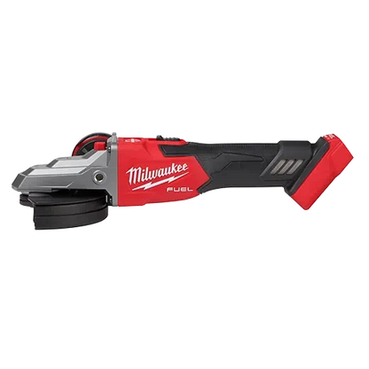Milwaukee 2887-20 M18 FUEL™ 5" Flathead Braking Grinder, Slide Switch Lock-On (Tool Only)
