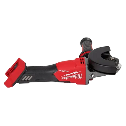 Milwaukee 2887-20 M18 FUEL™ 5" Flathead Braking Grinder, Slide Switch Lock-On (Tool Only)