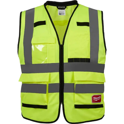 Milwaukee Class 2 High Visibility Yellow Performance Safety Vest