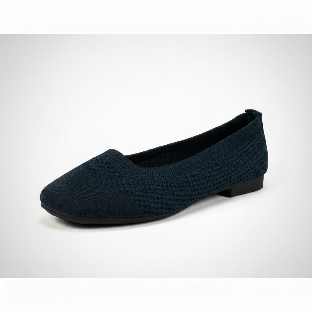 Flying Woven Mesh Shallow-Mouth Women’s Shoes