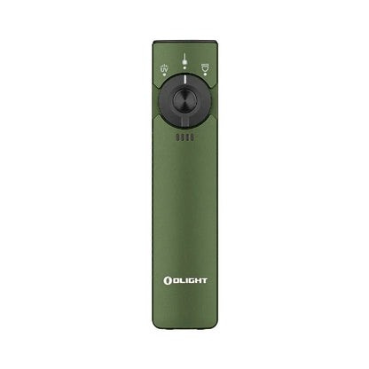 OLIGHT ARKFELDPRO3RODGV3 Arkfeld Pro Flat EDC Flashlight with LED Light UV and Laser - OD Green