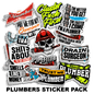 Plumbers Sticker Pack