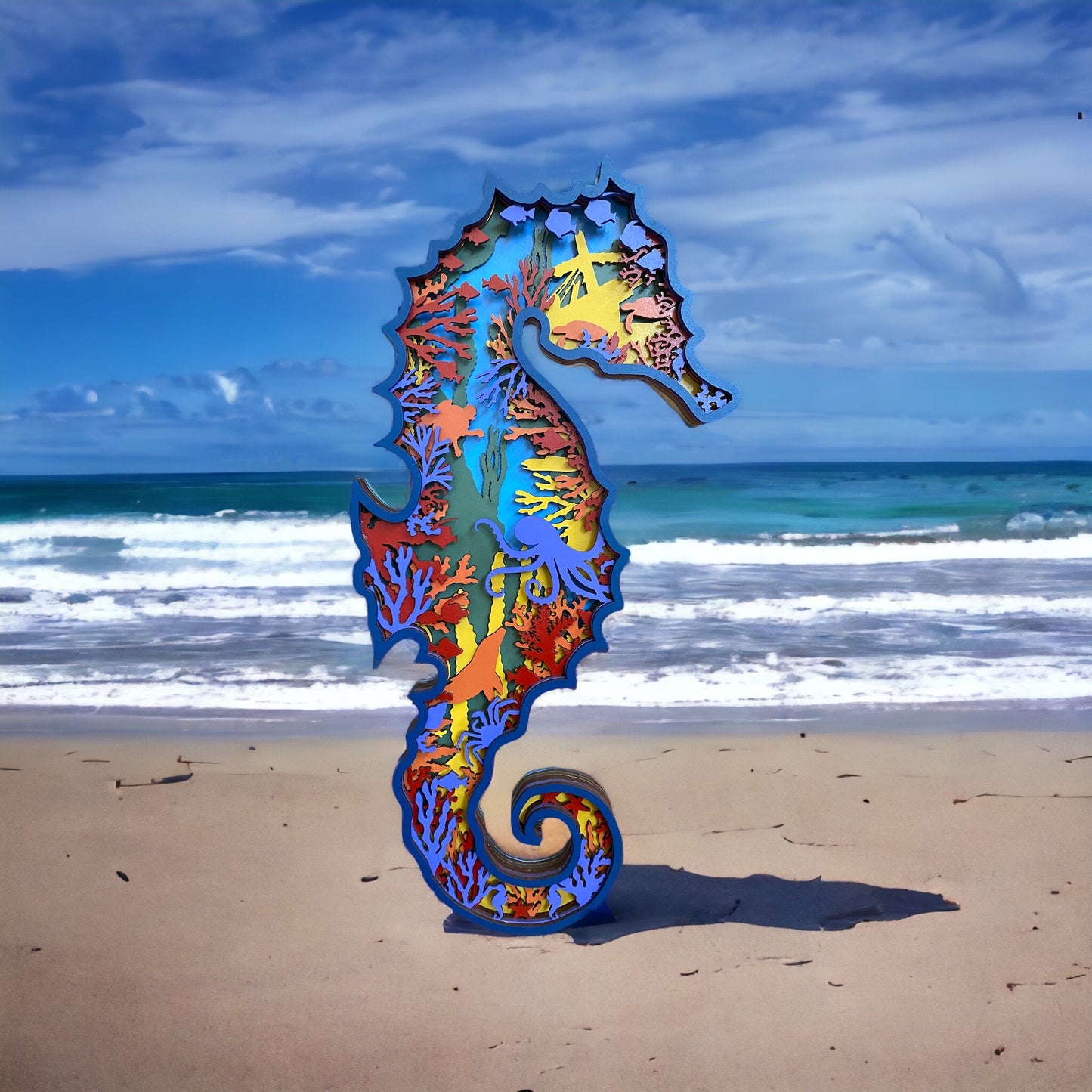 Seahorse Mandala