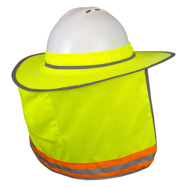Collapsable Hard Hat Shade High Vis
