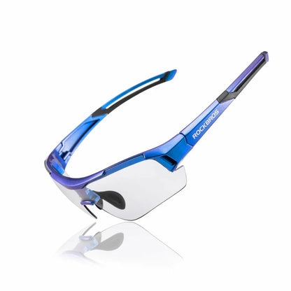 ROCKBROS Cycling Sunglasses Photochromic Bike Glasses for Men Women Sports Goggles UV Protection